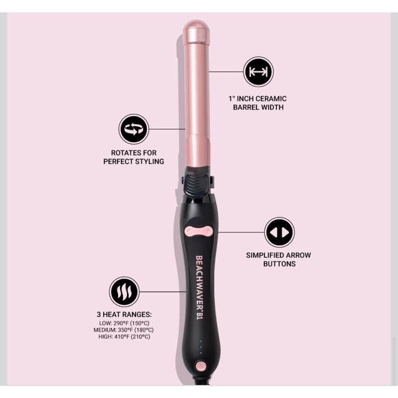 The Beachwaver Co. B1 Rotating Curling Iron - Automatic 1" Ceramic Curling - Picture 1 of 6